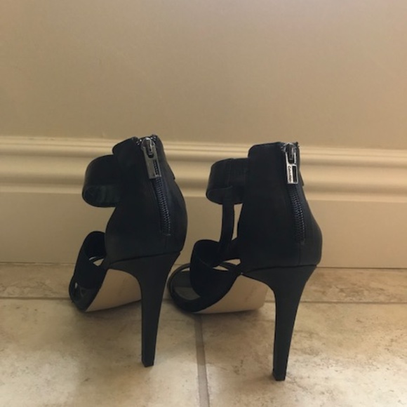 Calvin Klein Black Stiletto-ed Heels - Picture 4 of 5